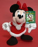 セガ「ミニーマウス」ぬいぐるみ�B：クリスマス・バージョン