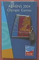 コカ･コーラ「2004アテネオリンピック」ピンバッジ・コレクション：人類最古のスポーツイベント